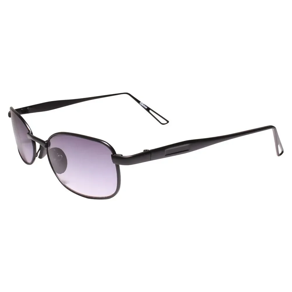 Indie Genuine Vintage 90s Fashion Rectangle Sunglasses Black Frame